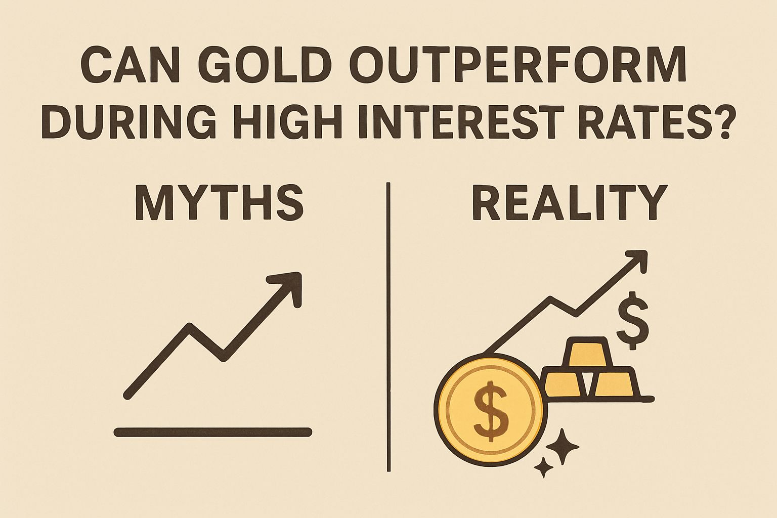 Can Gold Outperform During High Interest Rates? Myths vs Reality