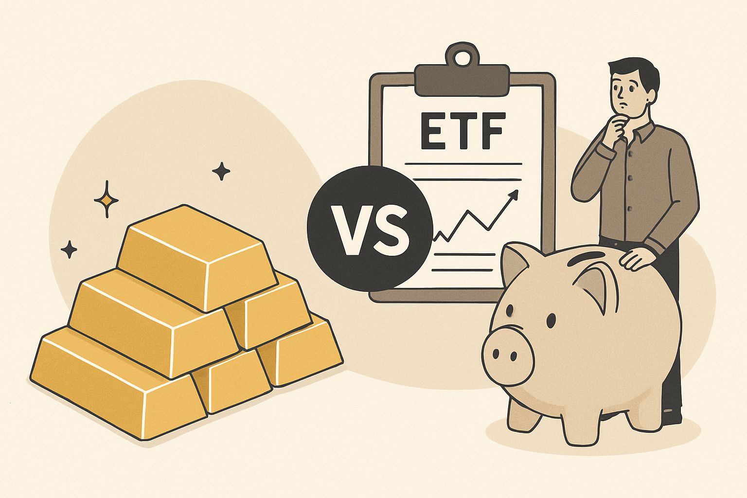 Physical Gold vs Gold ETFs: Which Is Better for Retirement?